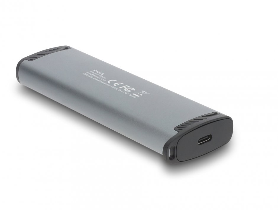 Imagine Cititor de carduri USB 5 Gbps cu slot SD/Micro SD + adaptoare + spatii depozitare card, Delock 91018