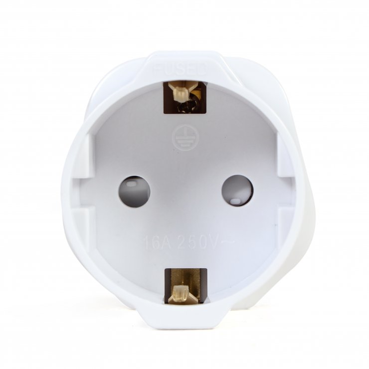 Imagine Adaptor priza Europa la UK, Gembird A-AC-EUFUKM-01
