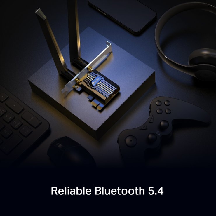 Imagine PCI Express BE9300 Wi-Fi 7 Bluetooth 5.4, TP-LINK Archer TBE552E