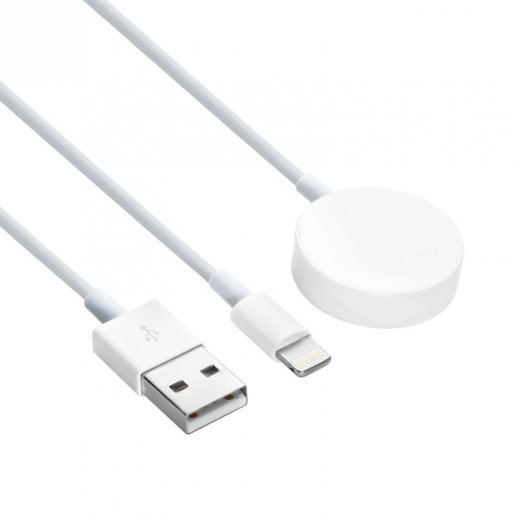 Imagine Cablu de incarcare Apple Watch Ultra 2 / Series 9/8/7/6/5/4/3/2/1 1m, Akyga AK-SW-43