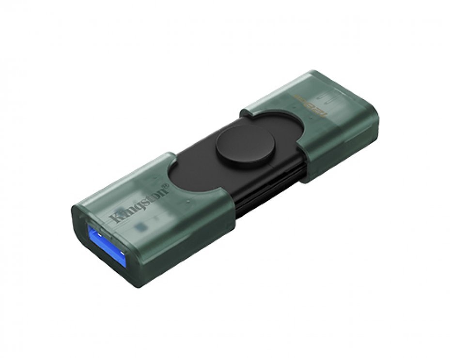 Imagine Memorie USB 3.2-C + USB-A 128GB DataTraveler DuoG2, Kingston DTDEG2/128GB