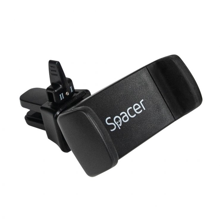 Imagine Suport auto pentru smartphone Negru, Spacer SPCH-ARC-CLIPS