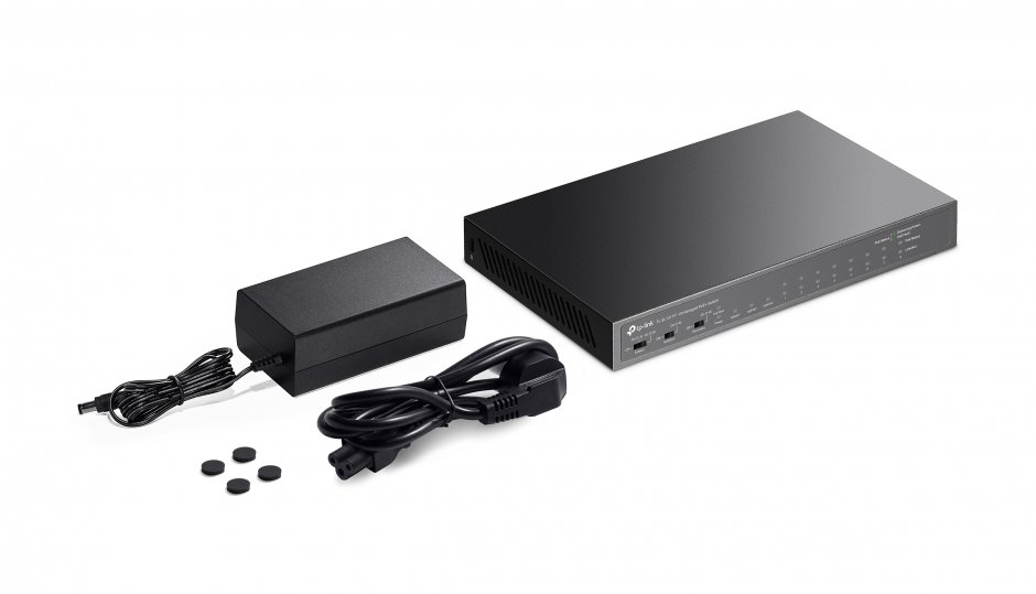 Imagine Switch 8 x 10/100Mbps + 2 x Gigabit + 1 x SPF Gigabit (din care 8 x PoE+), TP-LINK TL-SL1311P