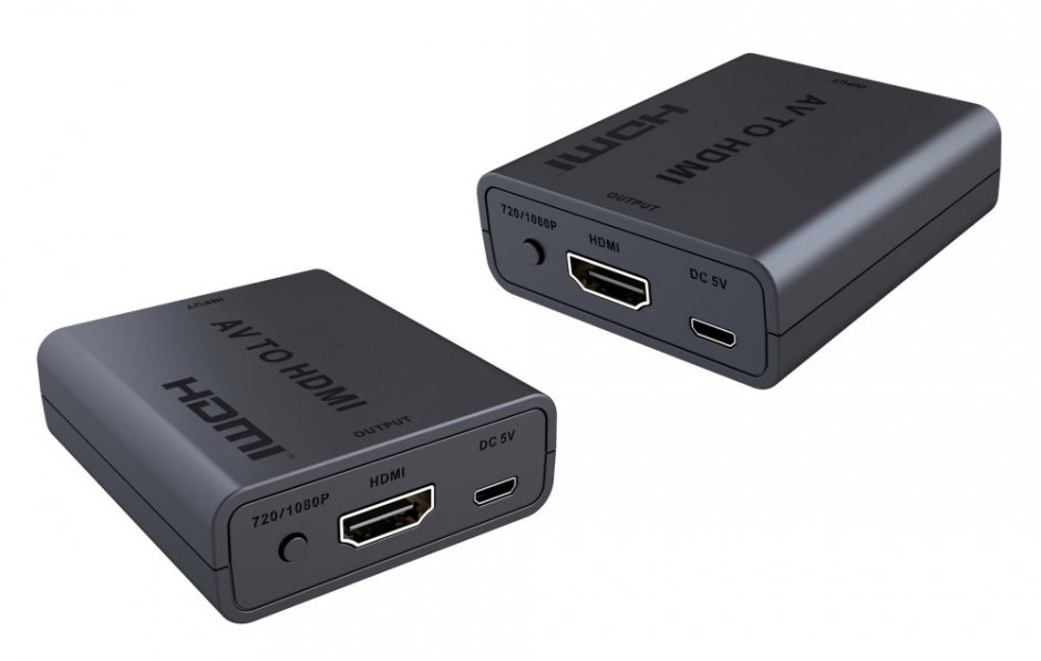 Imagine Convertor Composite 3 x RCA la HDMI Full HD, KHCON-47