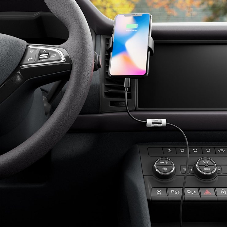 Imagine Set 20 buc clips cabluri Alb, MK5535