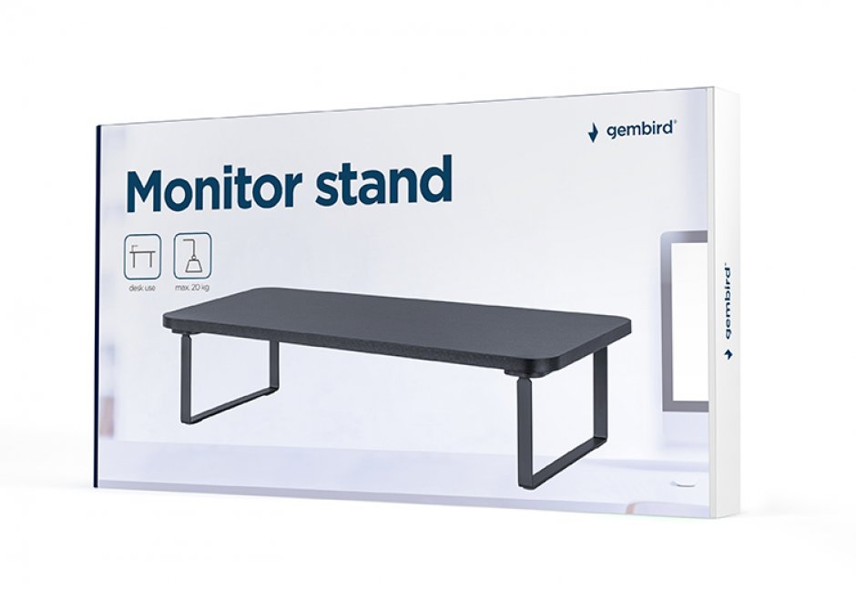 Imagine Stand monitor Negru, Gembird MS-TABLE-03