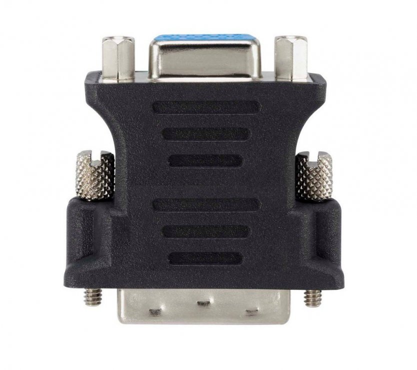 Imagine Adaptor DVI-I Dual Link 24+5 pini la VGA T-M, Spacer SPA-DVI-VGA 