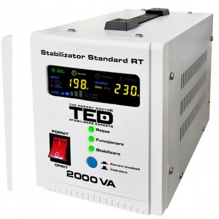 Imagine Stabilizator retea maxim 2000VA-AVR RT Series, TED000125