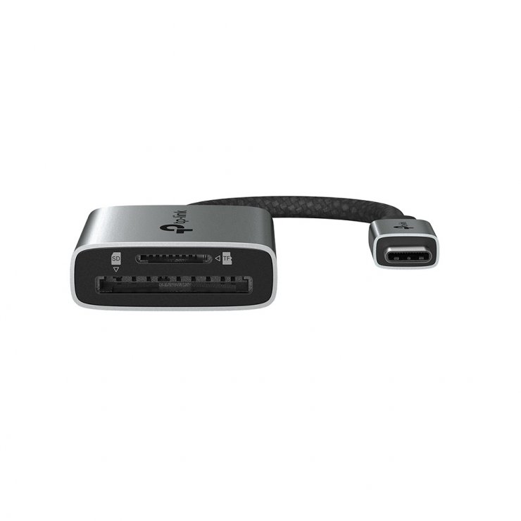 Imagine Cititor de carduri USB 3.0 type C la UHS II - SD/microSD 4.0, TP-LINK UA440C