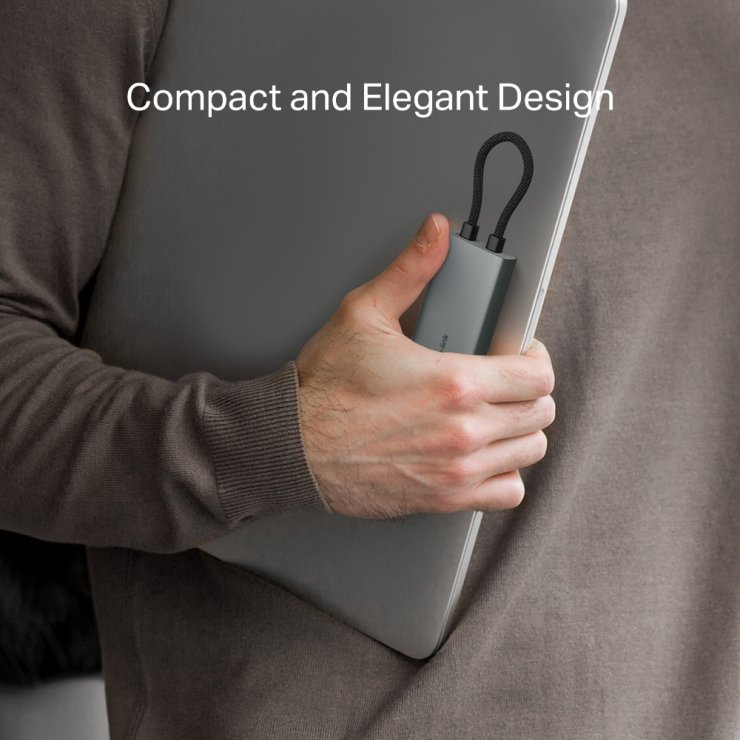 Imagine Docking station USB type C la HDMI 4K60Hz/USB type C/ 2 x USB-A + PD 100W, TP-LINK UH7020C