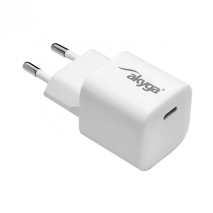 Imagine Incarcator priza USB type C PD 25W, Akyga AK-CH-22