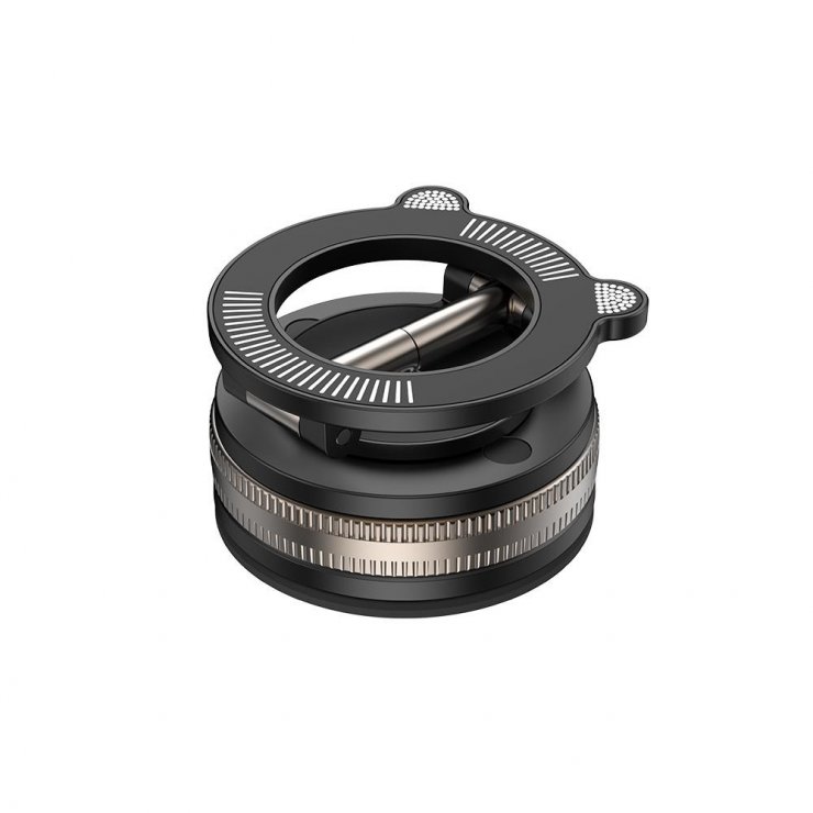 Imagine Suport cu ventuza pentru smartphone montare cu magnet Cat head Negru, XO C181