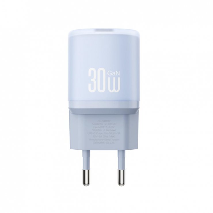 Imagine Incarcator priza USB-C 30W Blue, XO L150