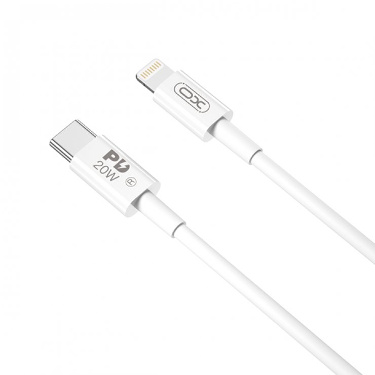 Imagine Cablu USB type C la Lightning 20W 2m Alb, XO NB-Q189B