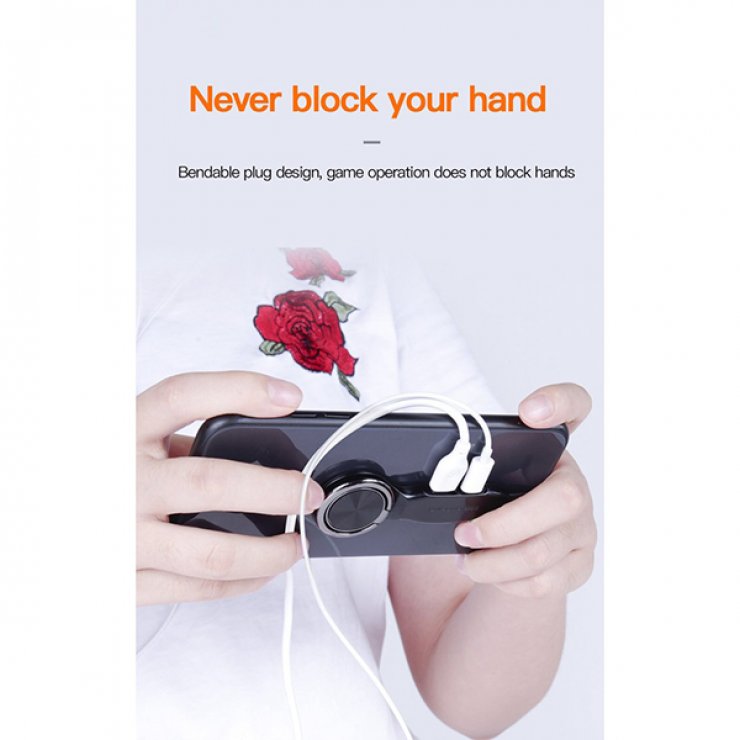 Imagine Adaptor Gaming Lightning la 2 x Lightning Negru, XO NB133