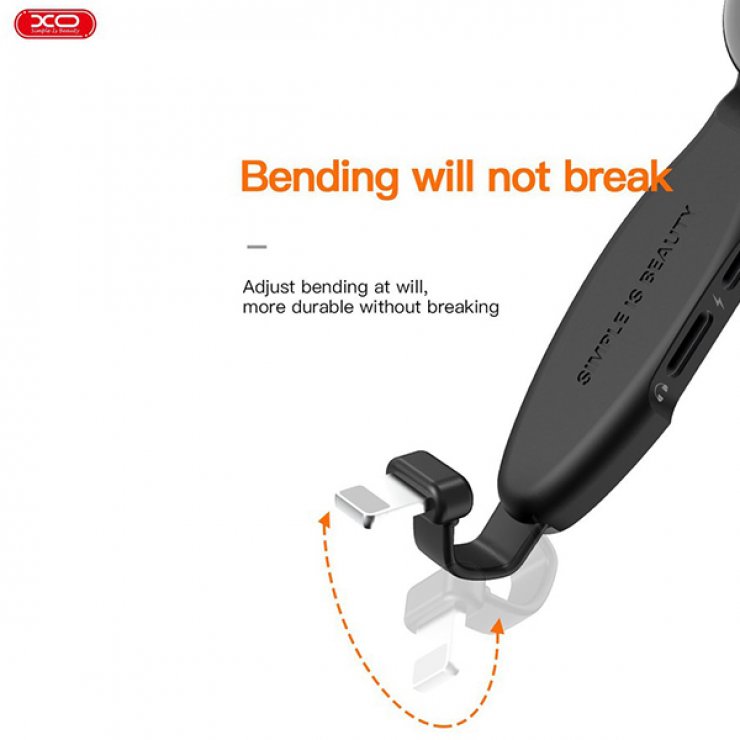 Imagine Adaptor Gaming Lightning la 2 x Lightning Negru, XO NB133