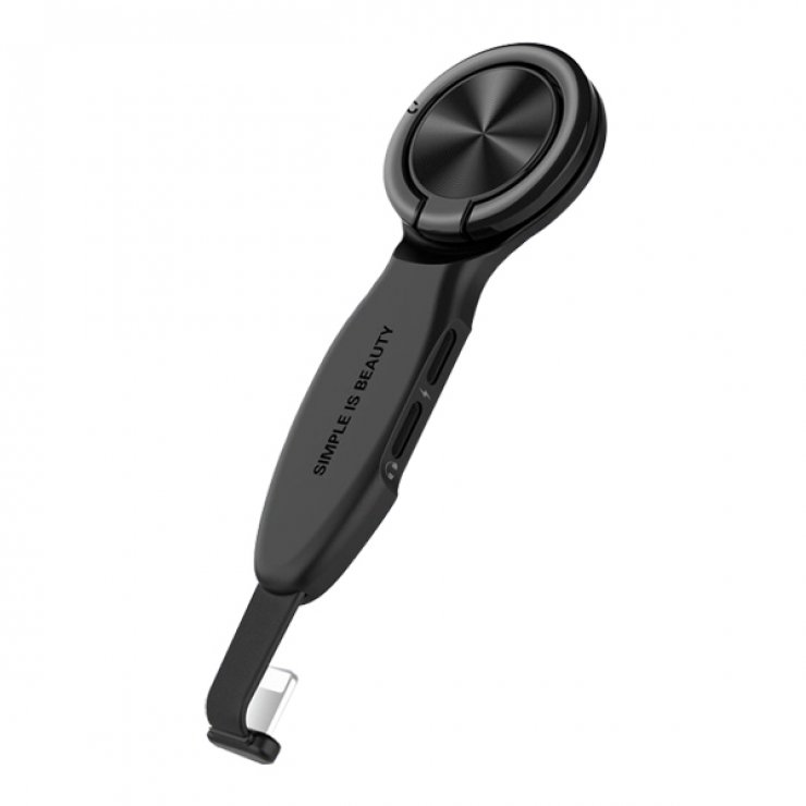 Imagine Adaptor Gaming Lightning la 2 x Lightning Negru, XO NB133