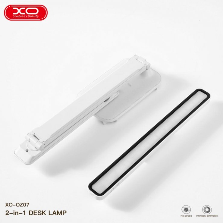 Imagine Lampa cu montare perete/birou + stand Alb, XO OZ07