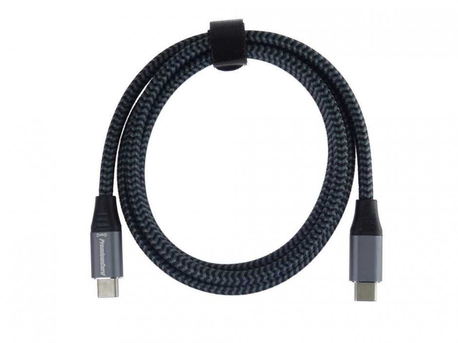 Imagine Cablu USB 3.2 Gen2-C la USB type C 3A/60W T-T brodat 3m, ku31cr3