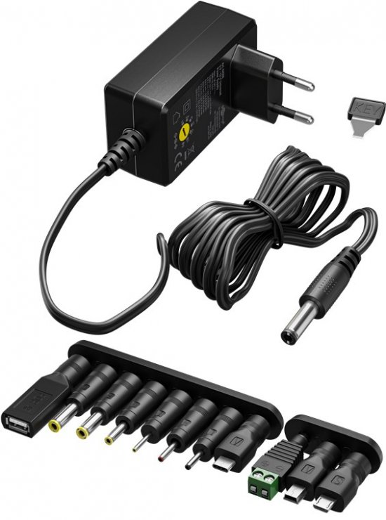Imagine Alimentator universal 230V/3-12VDC 1500mA, Goobay 64569