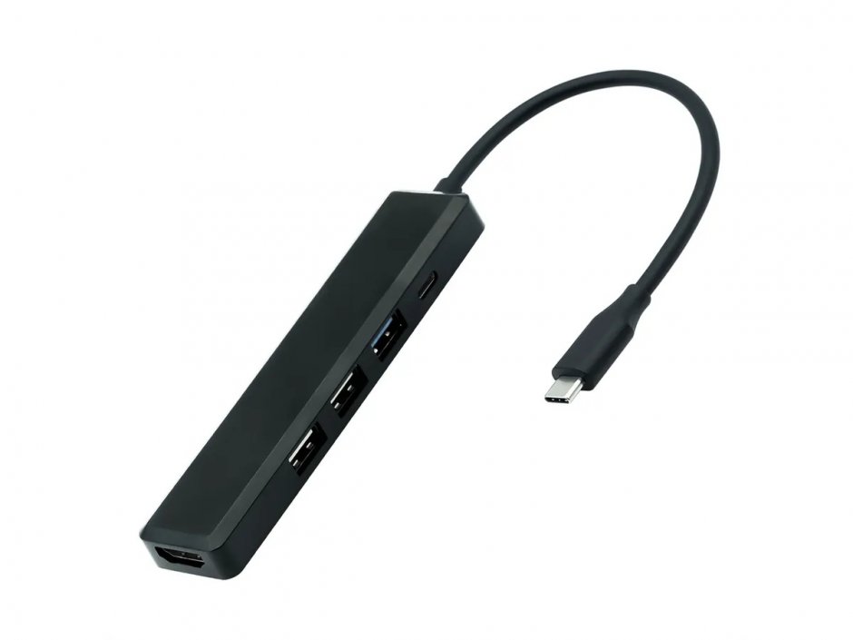 Imagine Docking station USB type C la HDMI 4K30Hz/USB 3.0-A/2 x USB 2.0-A cu PD 100W, S3252