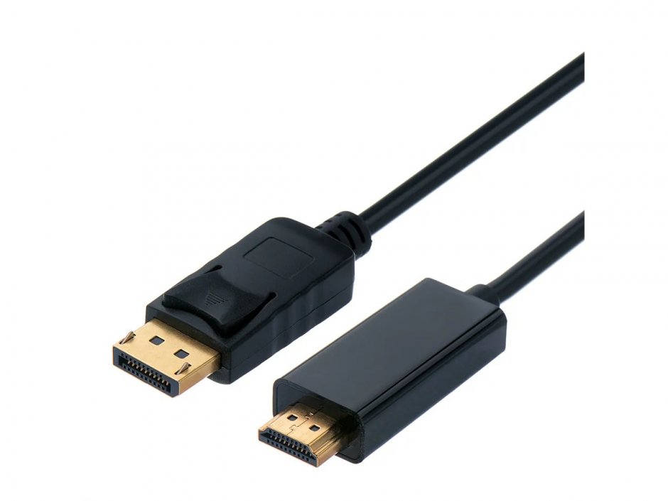 Imagine Cablu Displayport la HDMI Full HD T-T 3m Negru, S3677