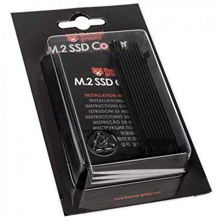 Imagine Cooler pentru SSD M.2 NVMe tip 2280, Thermal Crizzly TG-M2SSD-ABR