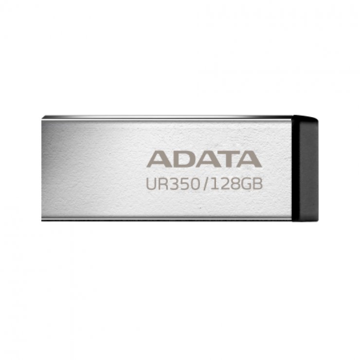 Imagine Memorie USB 3.2 128GB metalic, A-DATA UR350-128G-RSR/BK