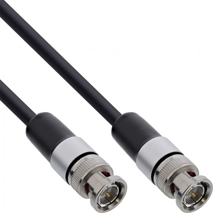 Imagine Cablu video BNC 12G-SDI 4K60Hz 75 Ohm T-T 3m, InLine IL10803S