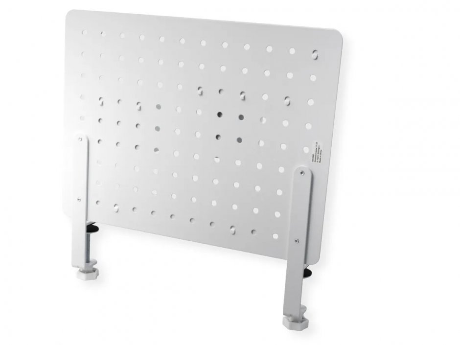 Imagine Panou perforat 420x477mm cu prindere masa Alb, Value 17.99.0098*
