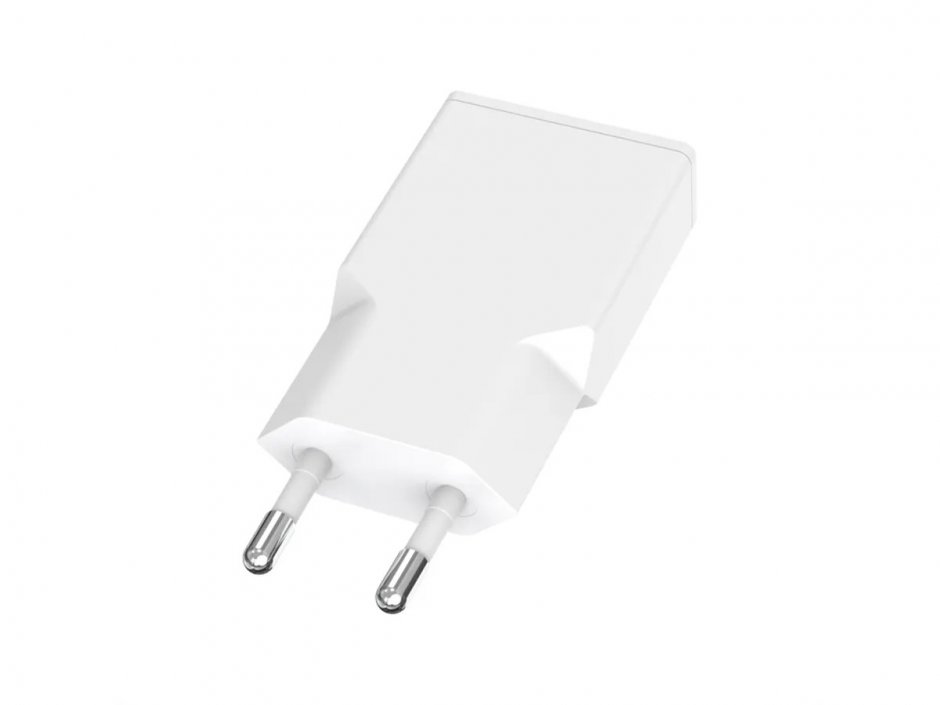 Imagine Incarcator priza USB-A + USB-C 20W Alb, Value 19.99.1110