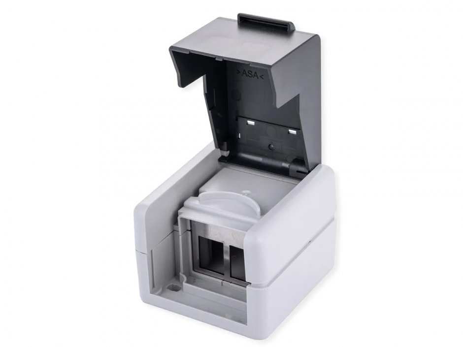 Imagine Carcasa exterior pentru keystone 2 porturi Gri, Value 25.99.8493