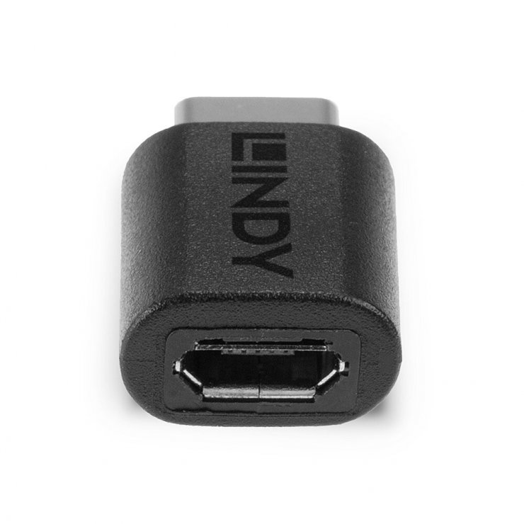 Imagine Adaptor micro USB-B 2.0 la USB type C M-T, Lindy L41896*