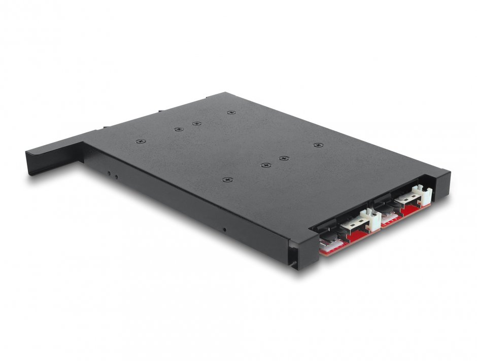Imagine Mobile Rack pentru 2 x M.2 NMVe SSD cu SFF-8654 pentru bay 12.7mm Slim ODD, Delock 47138