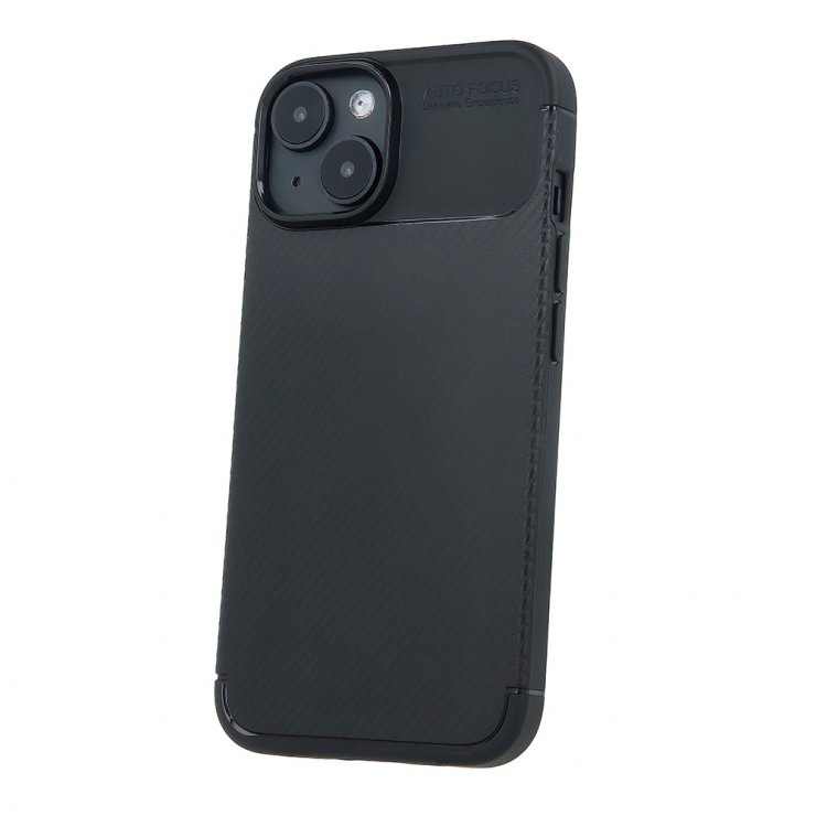 Imagine Husa pentru iPhone 17 Pro Max TPU Carbon Black, TFO