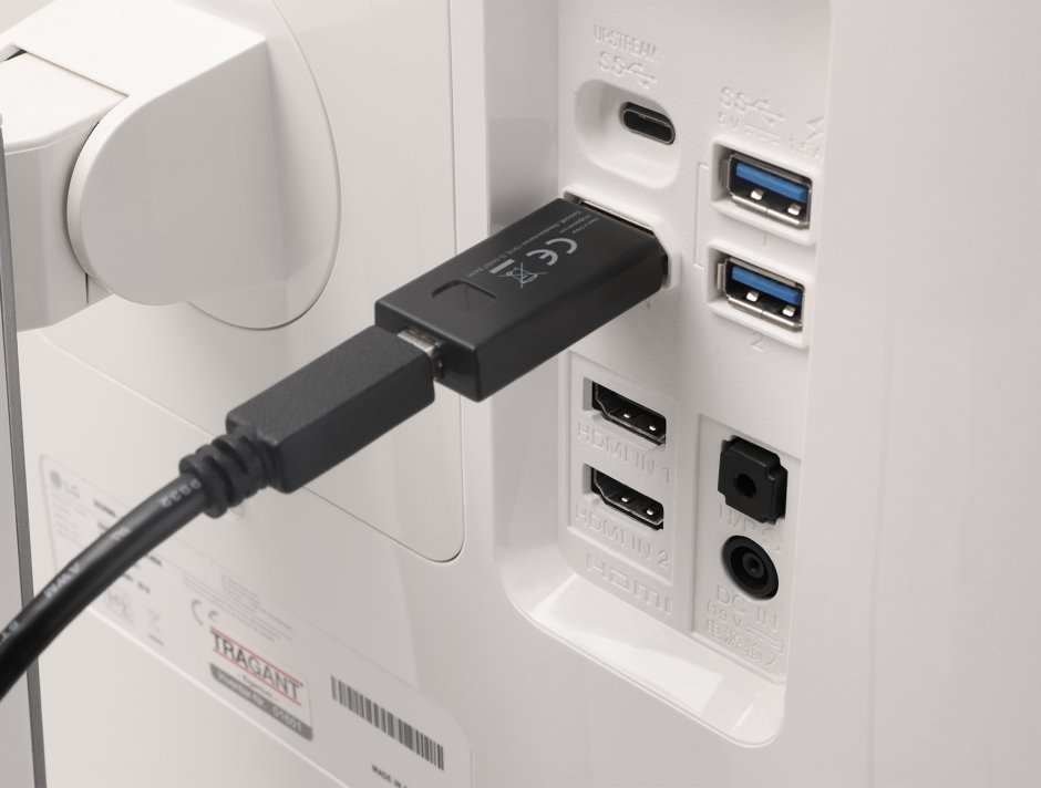 Imagine Adaptor bidirectional DisplayPort la Mini DisplayPort T-M 8K120Hz HDR/HDCP, Delock 61074