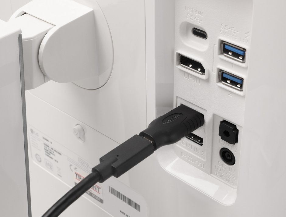 Imagine Adaptor USB Type C la HDMI (DP Alt Mode) M-T 8K60Hz cu HDR/HDCP, Delock 61076