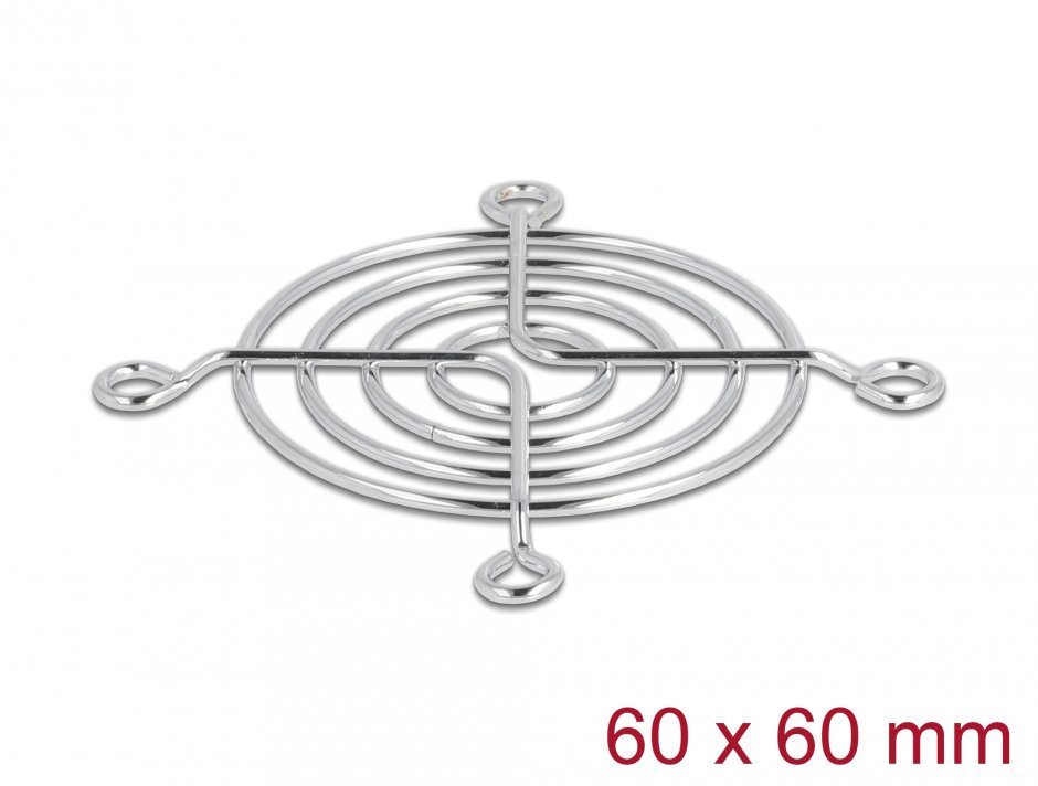 Imagine Grila ventilator 60 x 60 mm, Delock 67305