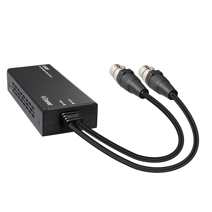 Imagine Encoder audio 2 canale XLR 3 pini la Dante, Lindy L70618
