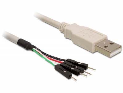 Imagine Cablu USB 2.0 tata la pinheader, Delock 82436