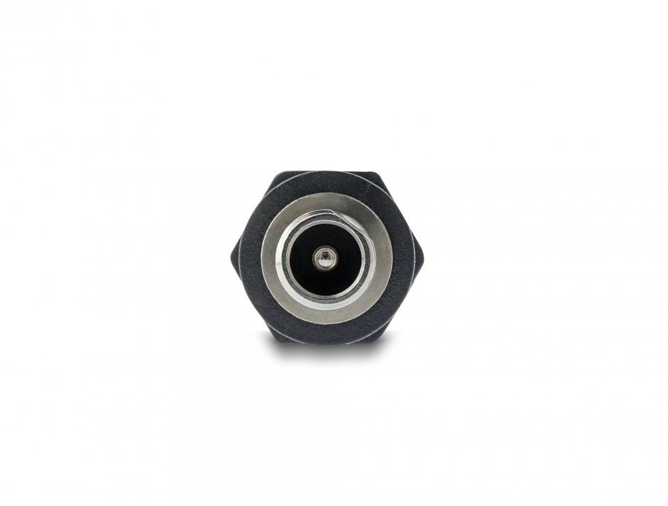 Imagine Adaptor cu filet DC 5.5 x 2.5 mm M-M, Delock 90940