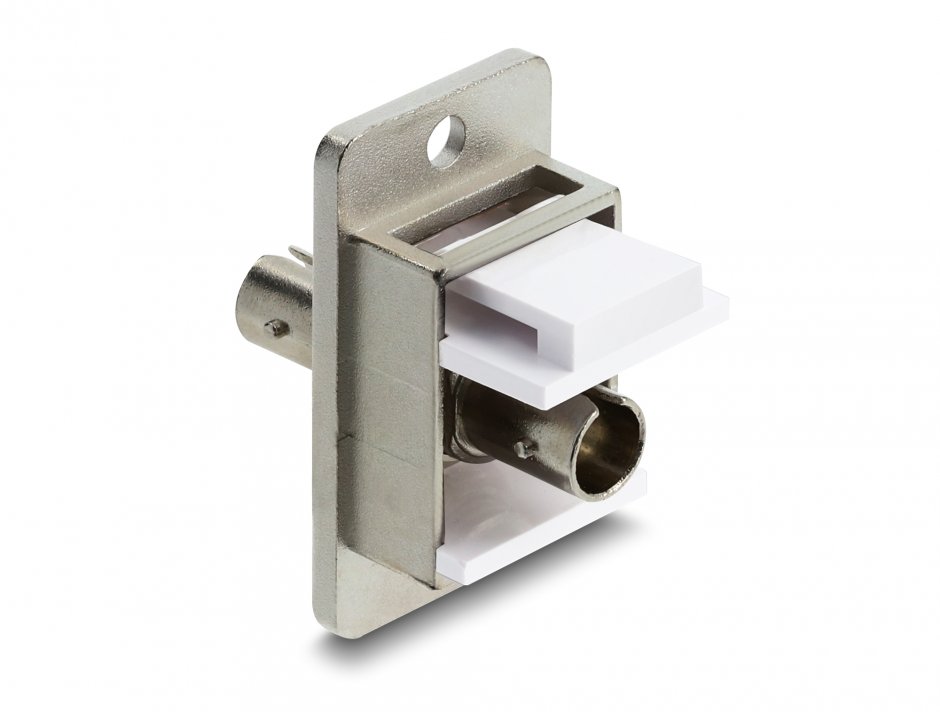 Imagine Modul fibra optica ST Simplex M-M montare panou, Delock 91093