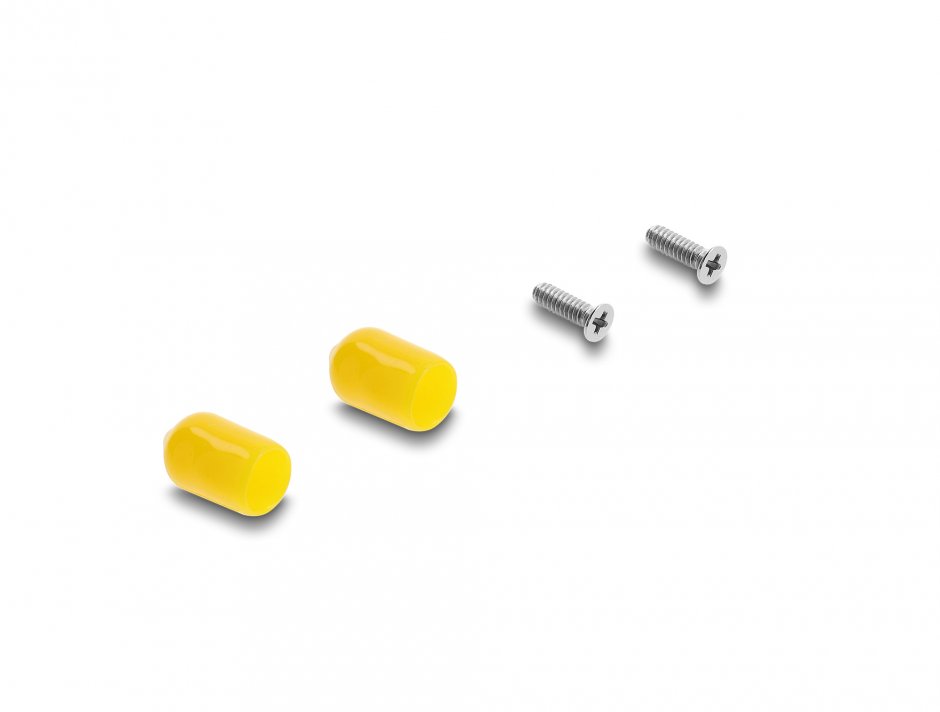 Imagine Modul fibra optica ST Simplex M-M montare panou, Delock 91093