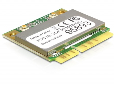 Imagine Modul WLAN Mini PCI Express USB 2.0 150 Mbps half size, Delock 95893
