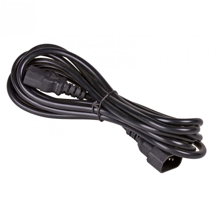 Imagine Cablu prelungitor alimentare IEC C13 la C14 5m, Akyga AK-PC-111A