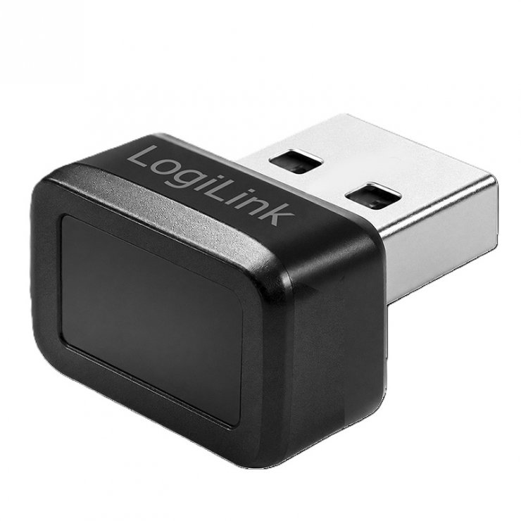 Imagine Cititor de amprenta USB-A 2.0 Plastic, Logilink AU0065