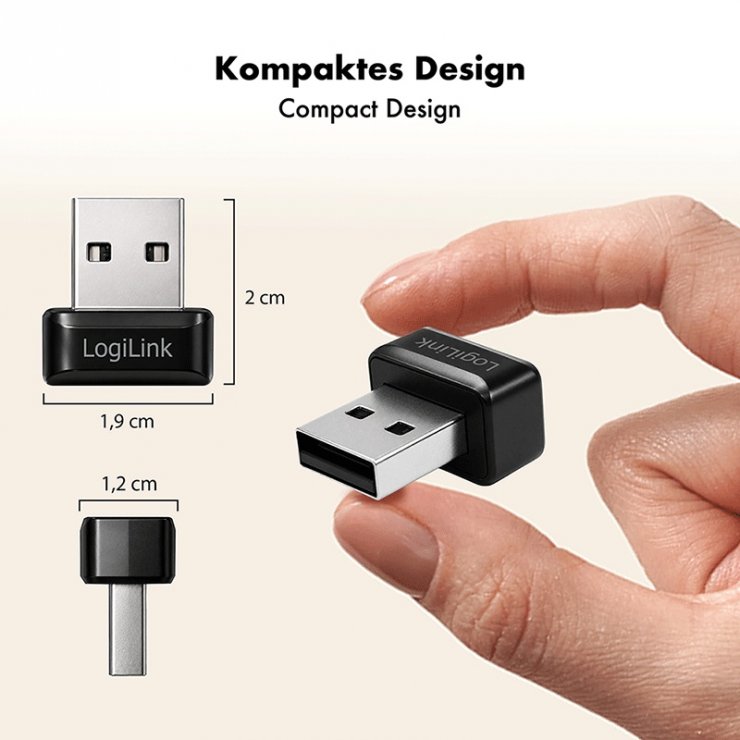 Imagine Cititor de amprenta USB-A 2.0 Plastic, Logilink AU0065