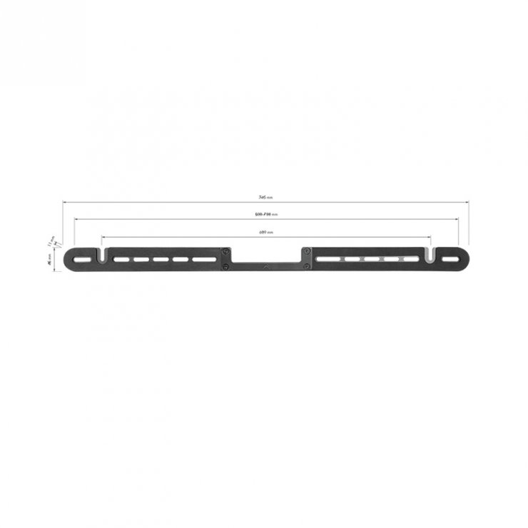 Imagine Suport perete soundbar Sonos Arc/Sonos Arc Ultra max. 10kg, Logilink BP0221