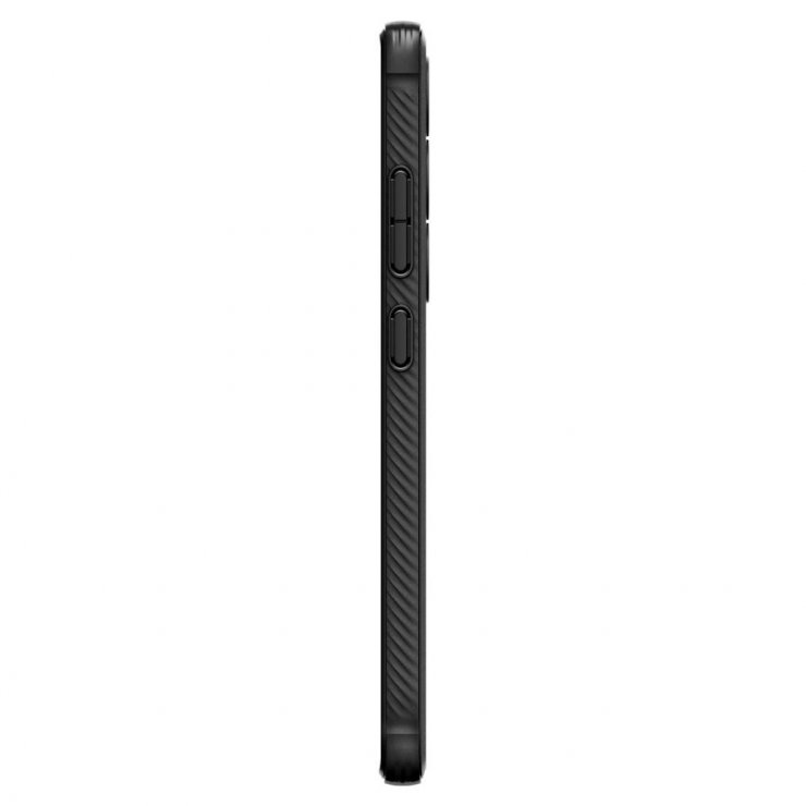 Imagine Husa pentru Samsung Galaxy S24 Ultra Matte Negru, Spigen Rugged Armor