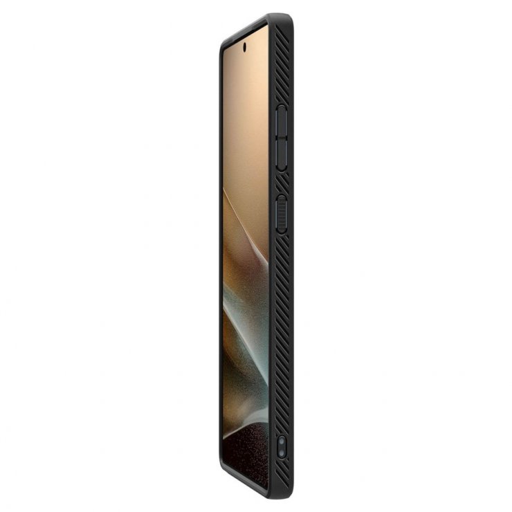 Imagine Husa pentru Samsung Galaxy S25 Ultra Matte Negru, Spigen Liquid Air